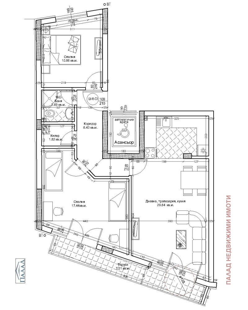 Продава  3-стаен град Варна , Колхозен пазар , 100 кв.м | 23409243 - изображение [9]