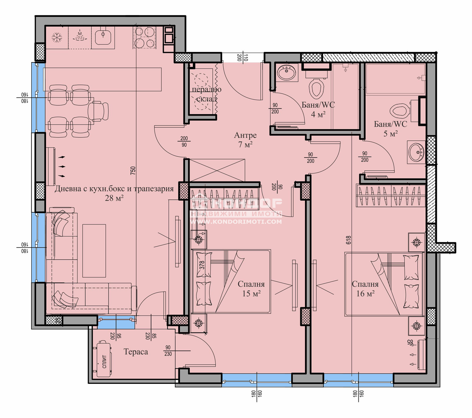 Продава 3-СТАЕН, гр. Пловдив, Въстанически, снимка 2 - Апартаменти - 49951790