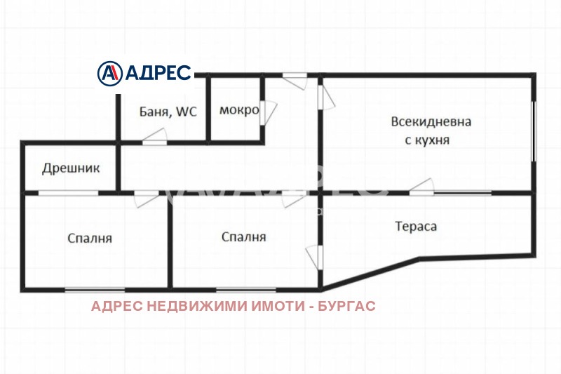 En venta  2 dormitorios Burgas , Sarafovo , 110 metros cuadrados | 10380090 - imagen [4]
