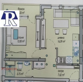 1 dormitorio Shirok tsentar, Pleven 1