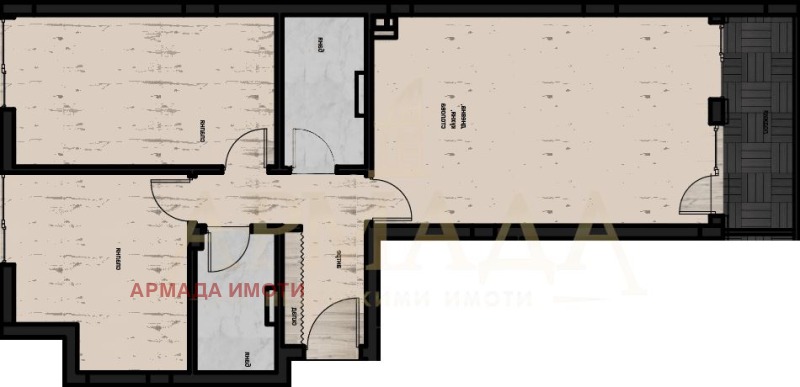 À venda  2 quartos Plovdiv , Kiutchuk Parij , 107 m² | 46797602 - imagem [2]