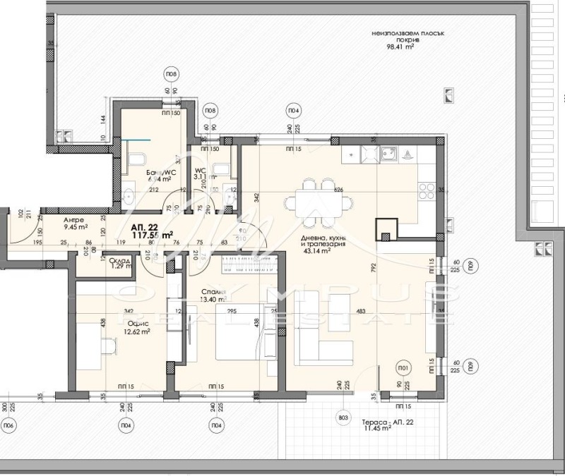 Продава  3-стаен град Пловдив , Отдих и култура , 124 кв.м | 24635315 - изображение [2]