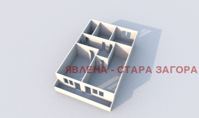 Til salg  2 soveværelser Stara Zagora , Tri chuchura - tsentar , 75 kvm | 96462978 - billede [3]
