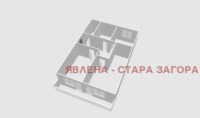 Til salg  2 soveværelser Stara Zagora , Tri chuchura - tsentar , 75 kvm | 96462978 - billede [2]