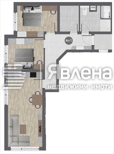 Продава 3-СТАЕН, гр. Благоевград, Баларбаши, снимка 2 - Апартаменти - 55053311