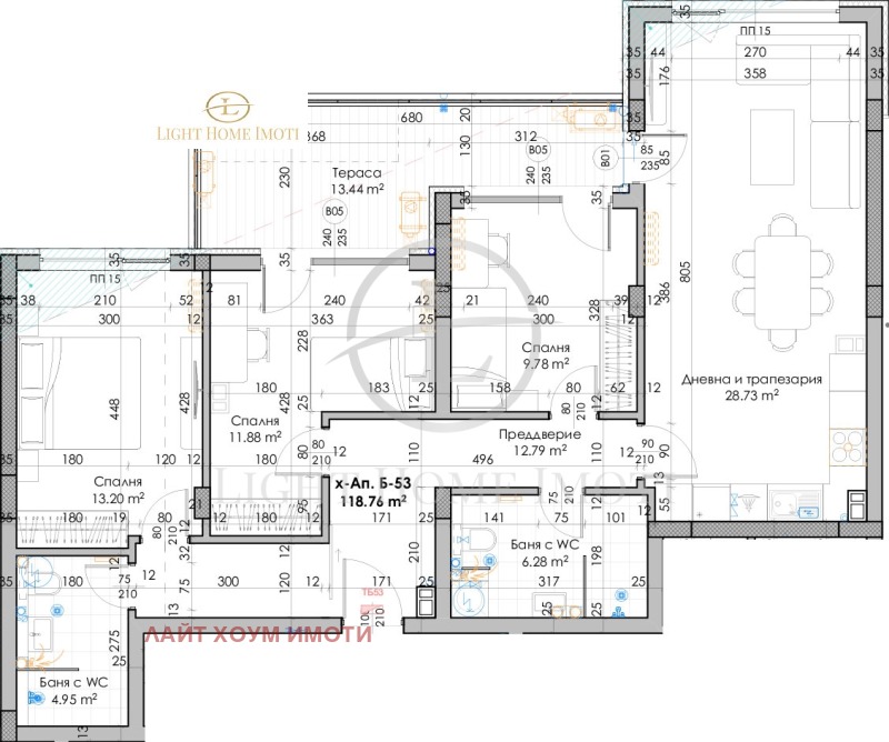 Eladó  3+ hálószoba Plovdiv , Kjucsuk Parizs , 145 négyzetméter | 42487703 - kép [3]