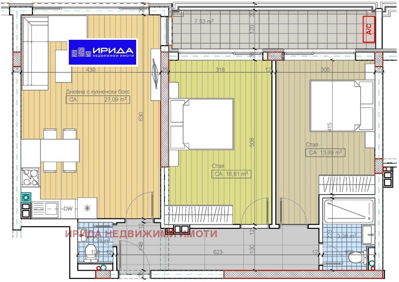 Продава 3-СТАЕН, гр. София, Бояна, снимка 1 - Aпартаменти - 48598688