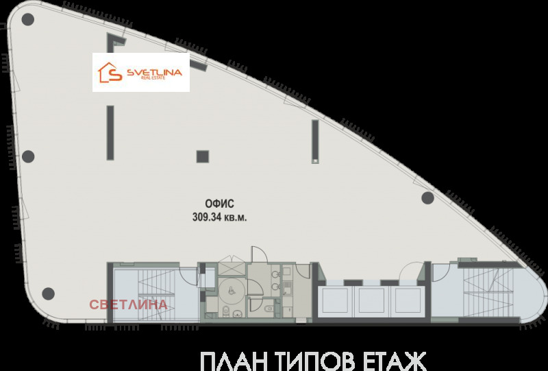 Til salg  Kontor Sofia , Manastirski livadi , 396 kvm | 57054409 - billede [7]