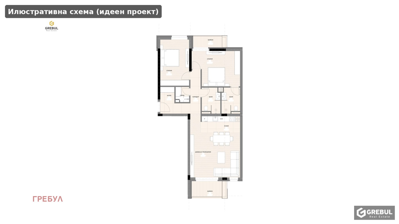 Продава 3-СТАЕН, гр. София, Овча купел, снимка 2 - Апартаменти - 56487262