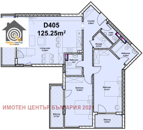 2 bedroom Poligona, Sofia 1