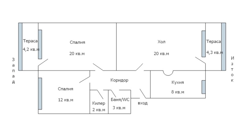 Продава 4-СТАЕН, гр. Варна, Център, снимка 16 - Aпартаменти - 48416691