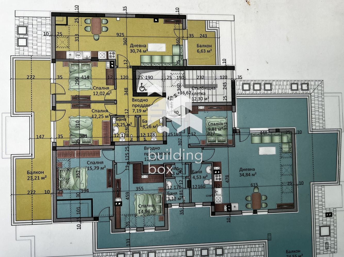 Продава 4-СТАЕН, гр. София, Люлин - център, снимка 3 - Апартаменти - 53910873