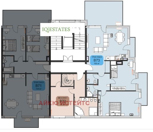 Продава 3-СТАЕН, гр. София, Манастирски ливади, снимка 2 - Aпартаменти - 47146848