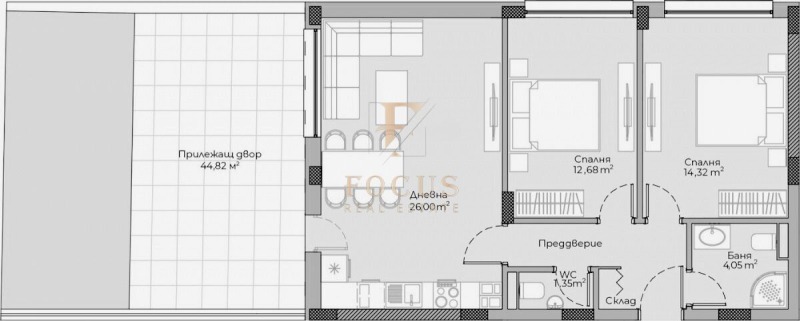 Продава 3-СТАЕН, гр. Пловдив, Христо Смирненски, снимка 4 - Aпартаменти - 49388554