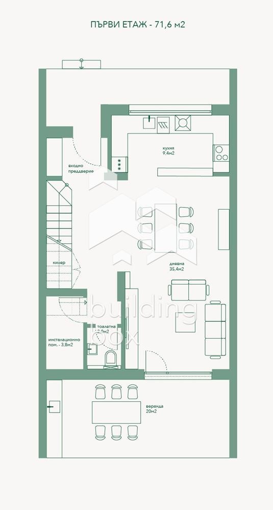 Продава КЪЩА, гр. Варна, м-т Зеленика, снимка 6 - Къщи - 55324414