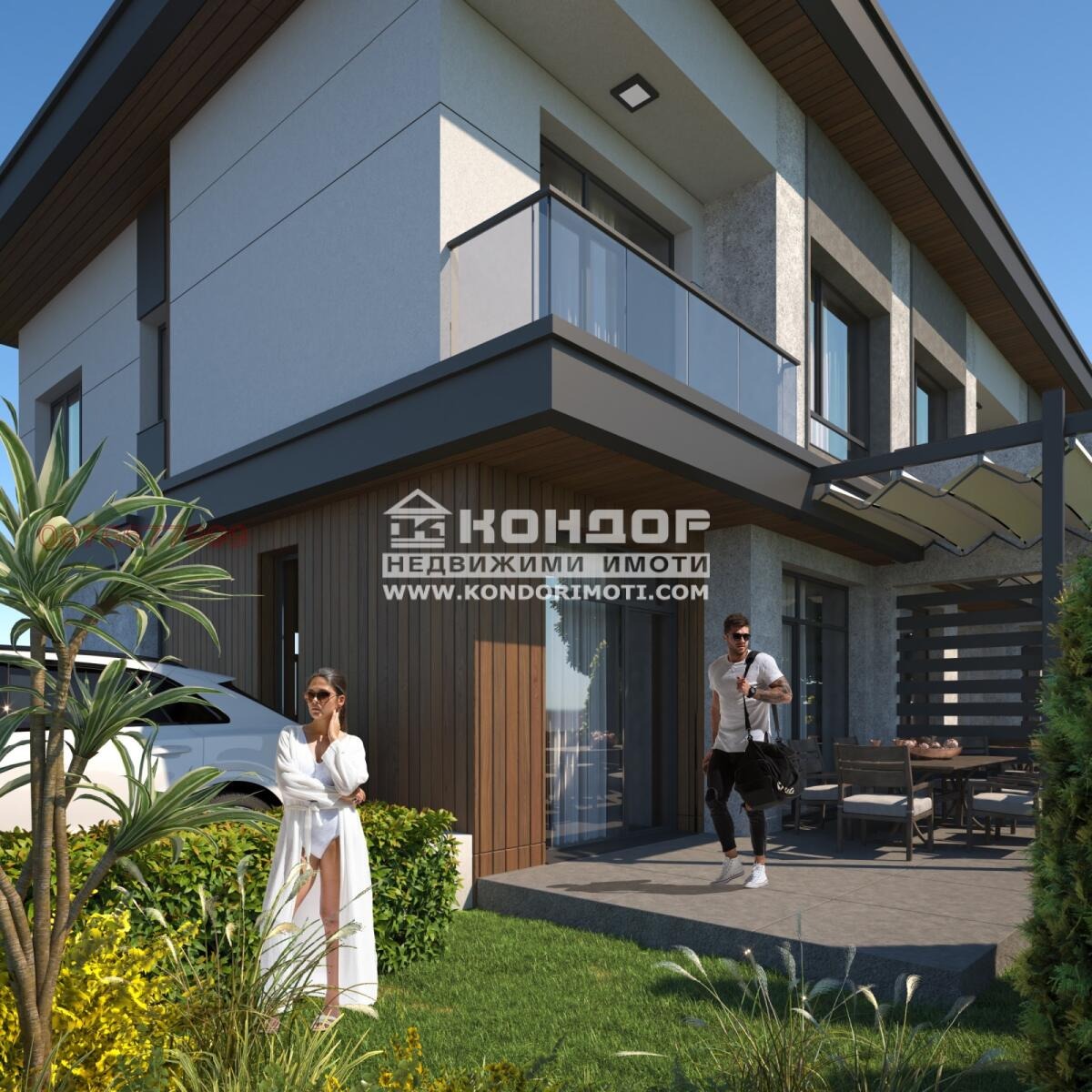 Продава КЪЩА, гр. Пловдив, Остромила, снимка 2 - Къщи - 53887342