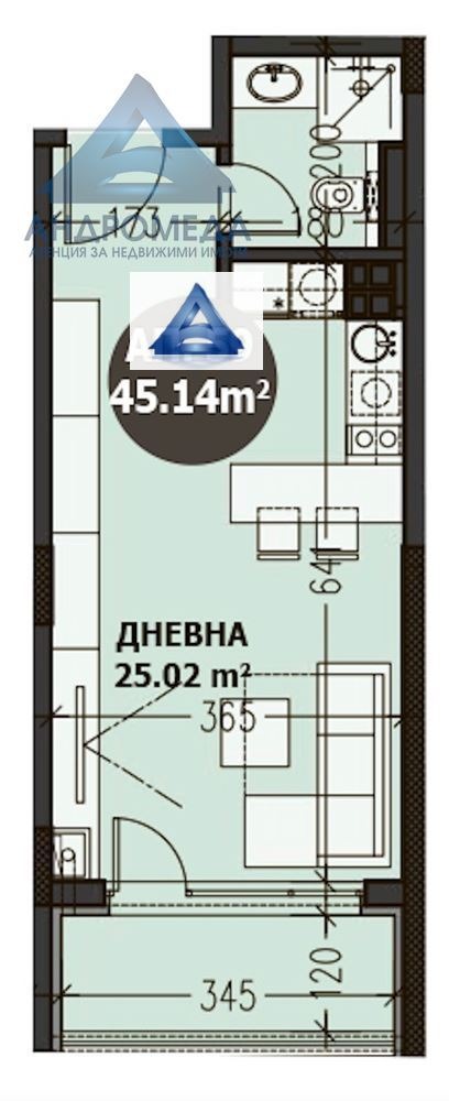 Na prodej  Studio Sofia , v.z.Malinova dolina , 46 m2 | 97966973 - obraz [15]