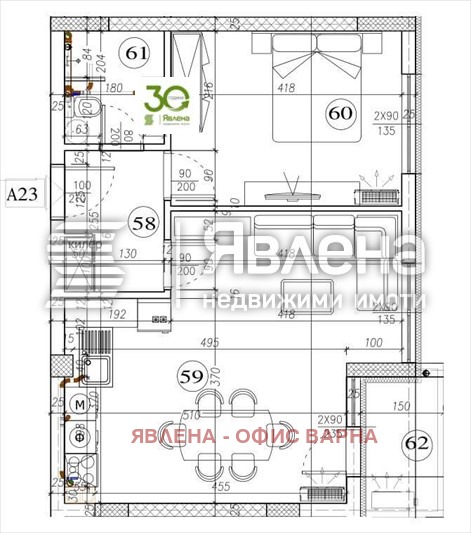 For Sale  1 bedroom Varna , Vladislav Varnenchik 1 , 67 sq.m | 44834730 - image [2]