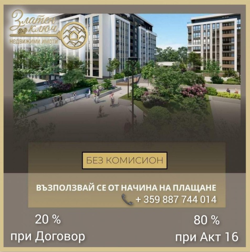 Продава  2-стаен, град Пловдив, Западен •  108 895 EUR • ID 30634476 — holmes.bg - [1] 