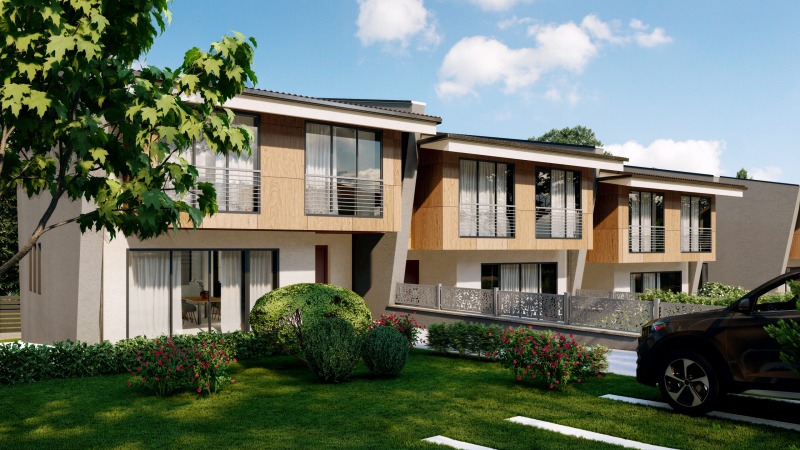 Продава КЪЩА, гр. София, с. Панчарево, снимка 2 - Къщи - 52856326