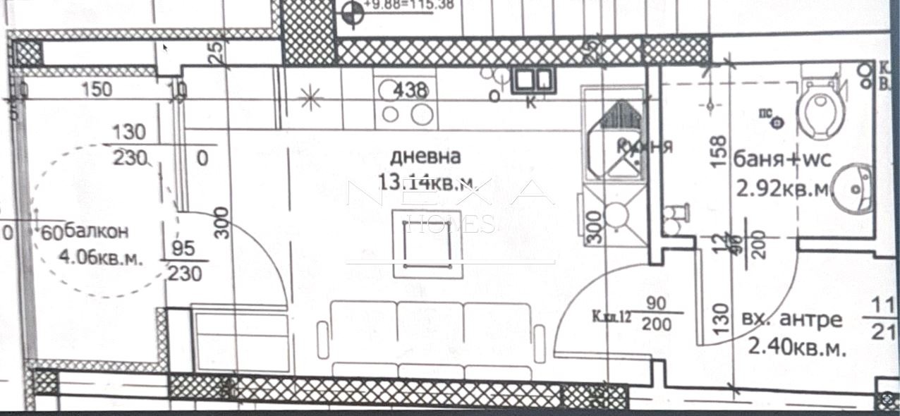 Продава 1-СТАЕН, гр. Варна, Левски 1, снимка 2 - Апартаменти - 55751440