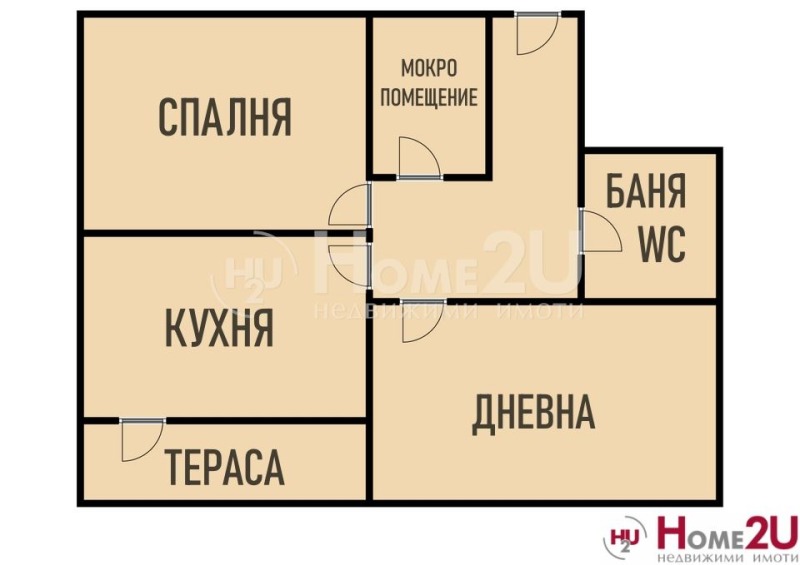 Продава 2-СТАЕН, гр. Пазарджик, Окръжна болница, снимка 12 - Aпартаменти - 47194583