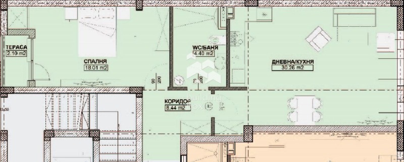 Продава 2-СТАЕН, гр. София, Дианабад, снимка 2 - Апартаменти - 52441722