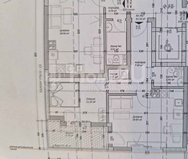 Продава 2-СТАЕН, гр. Варна, Колхозен пазар, снимка 3 - Aпартаменти - 47627053