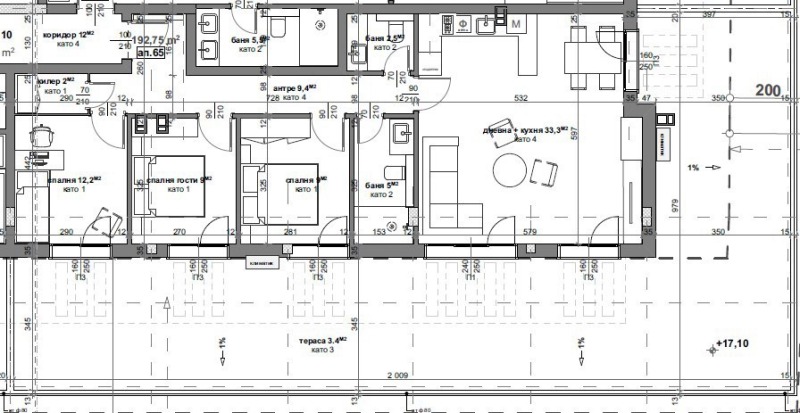 Продава 4-СТАЕН, гр. Стара Загора, Аязмото, снимка 1 - Aпартаменти - 48780500