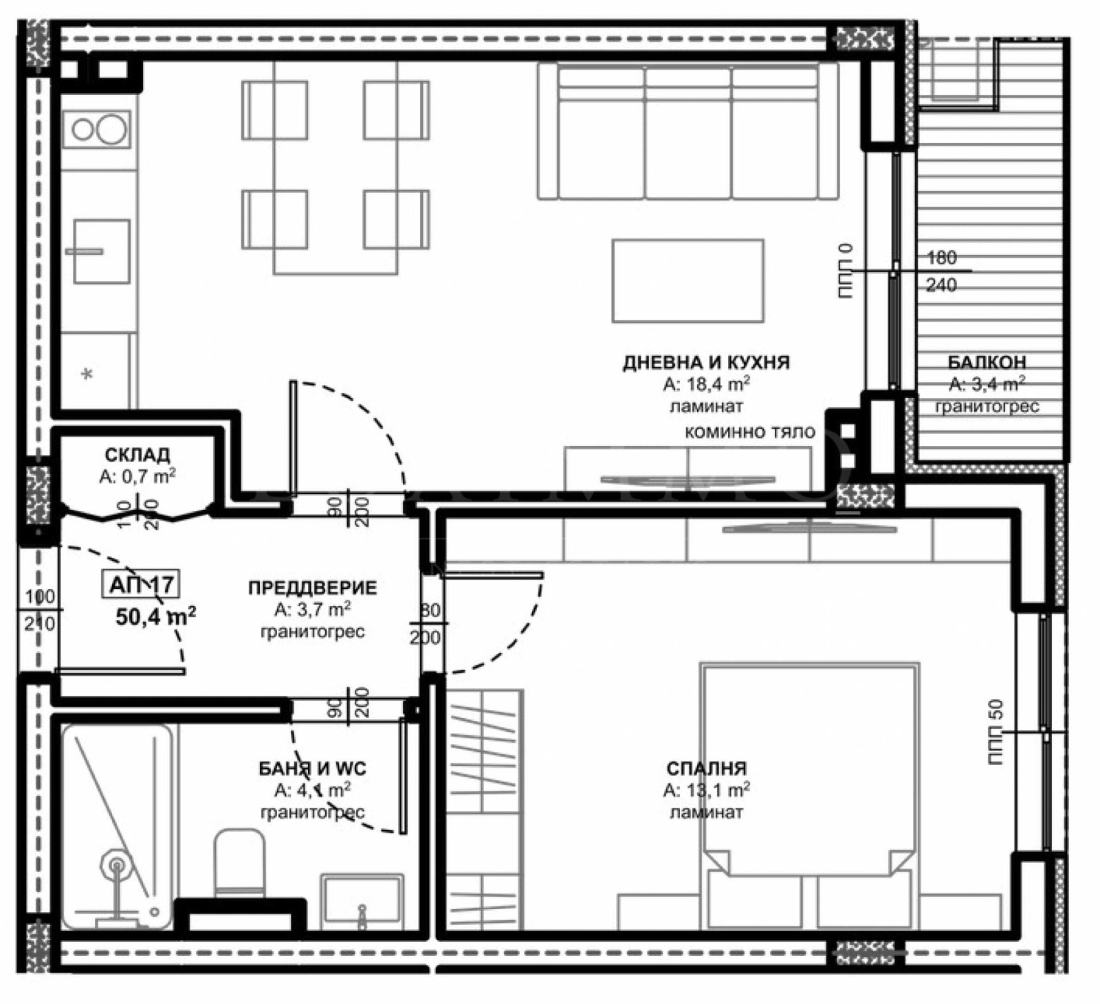 Продава 2-СТАЕН, гр. Царево, област Бургас, снимка 2 - Апартаменти - 54269499
