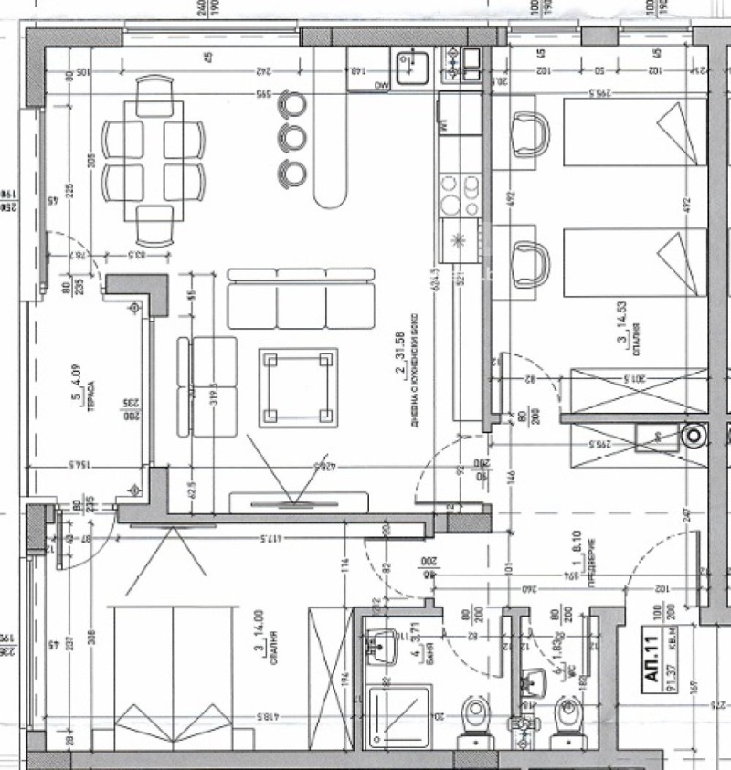 Te koop  2 slaapkamers Sofia , Malinova dolina , 106 m² | 59458560 - afbeelding [2]