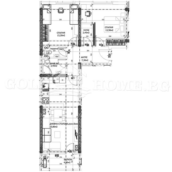 Продава 3-СТАЕН, гр. Пловдив, Тракия, снимка 2 - Апартаменти - 52468393