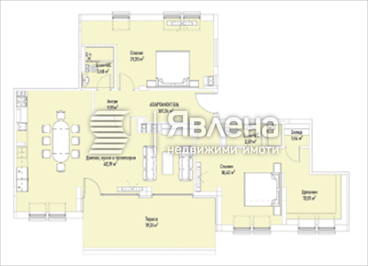 Продава 3-СТАЕН, гр. София, Лозенец, снимка 7 - Апартаменти - 53979717