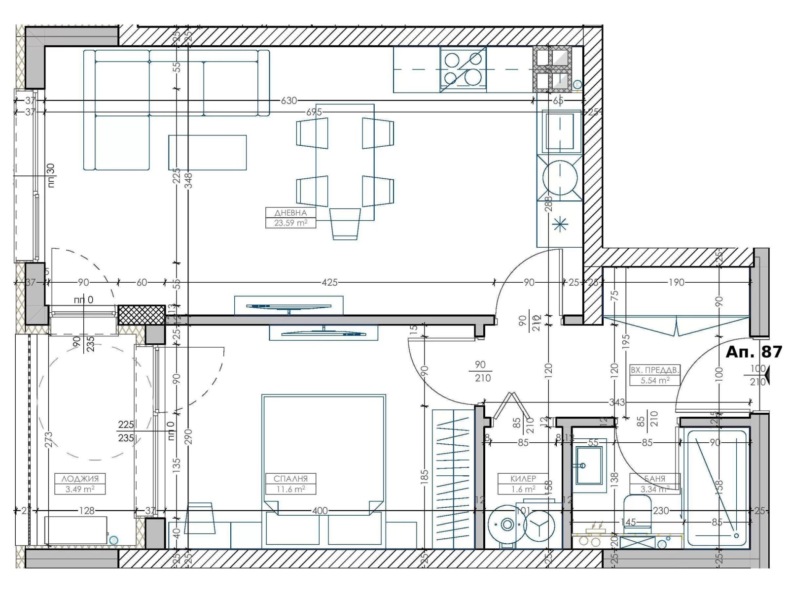 Продава 2-СТАЕН, гр. Варна, Младост 2, снимка 2 - Апартаменти - 52301078