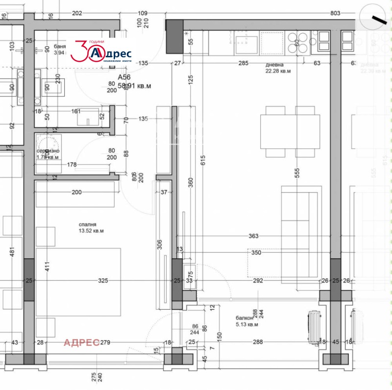 Продава  2-стаен град Варна , Аспарухово , 68 кв.м | 97967527 - изображение [3]