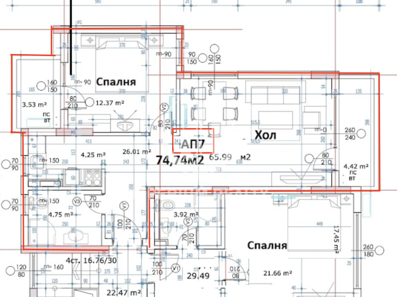 Продаја  1 спаваћа соба регион Бургас , Равда , 73 м2 | 15493174 - слика [2]