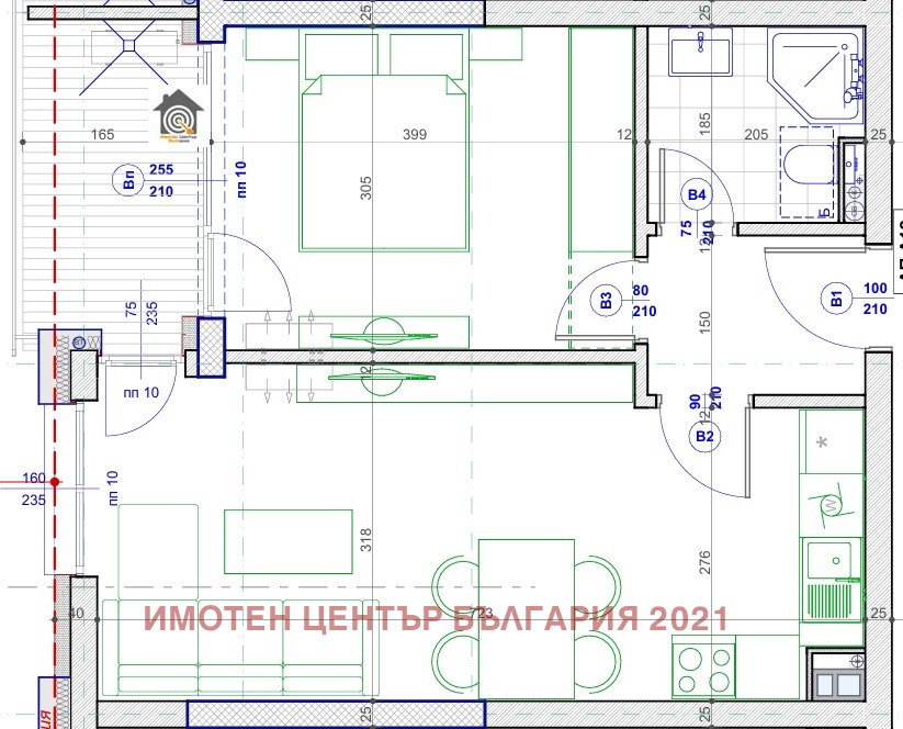 Продава 2-СТАЕН, гр. София, Малинова долина, снимка 2 - Апартаменти - 55888567