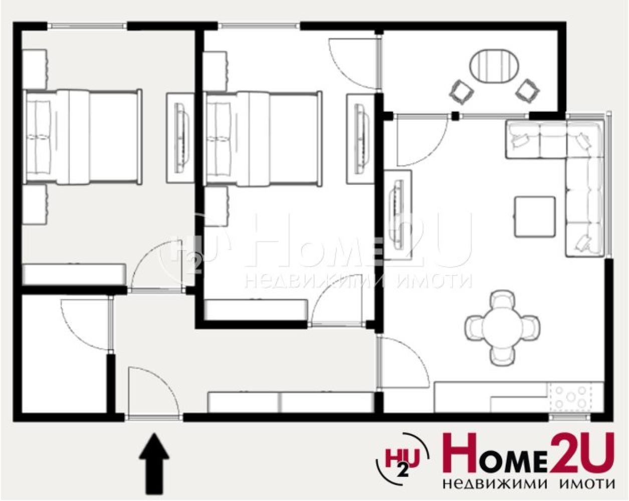 Продава 3-СТАЕН, гр. Пловдив, Христо Смирненски, снимка 8 - Апартаменти - 54039100