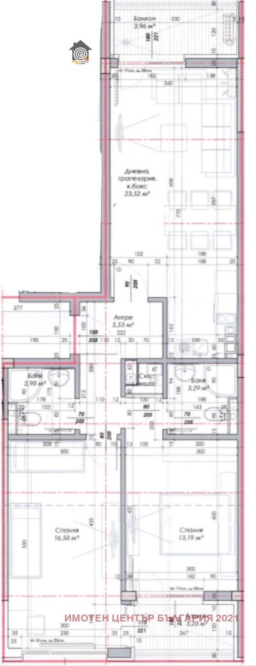 Продава 3-СТАЕН, гр. София, Овча купел 1, снимка 2 - Апартаменти - 53383182