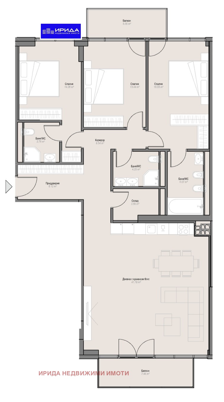 Продава  4-стаен град София , Оборище , 186 кв.м | 94970374 - изображение [5]