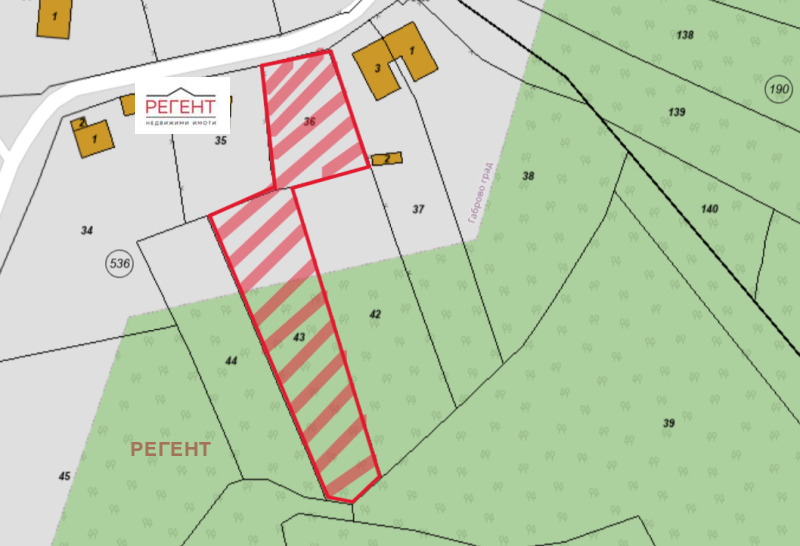 Продава ПАРЦЕЛ, град Габрово, Пройновци • 40000 лв. / 20451.68 € • 98339190 1