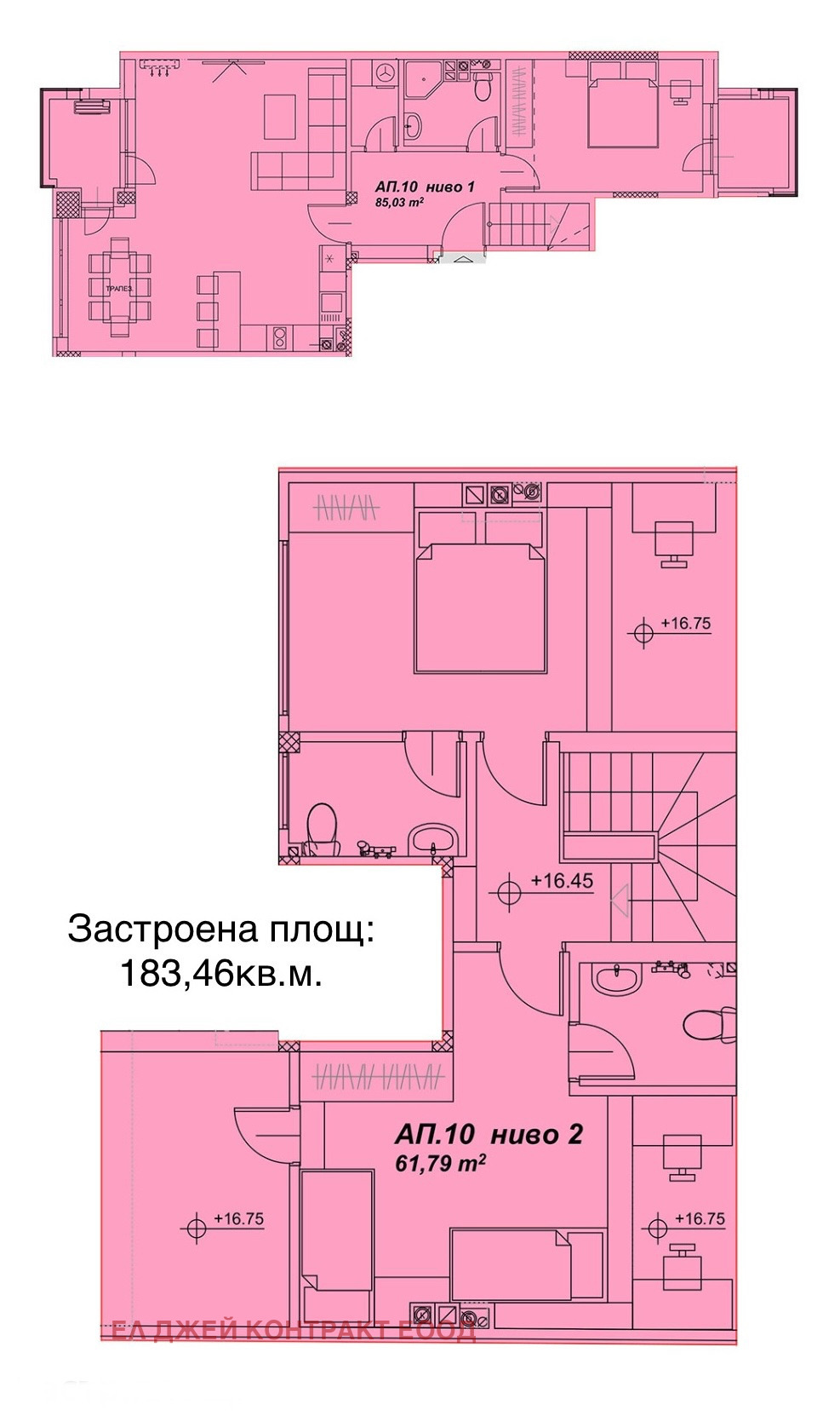 Продава 4-СТАЕН, гр. София, Център, снимка 2 - Апартаменти - 42992840