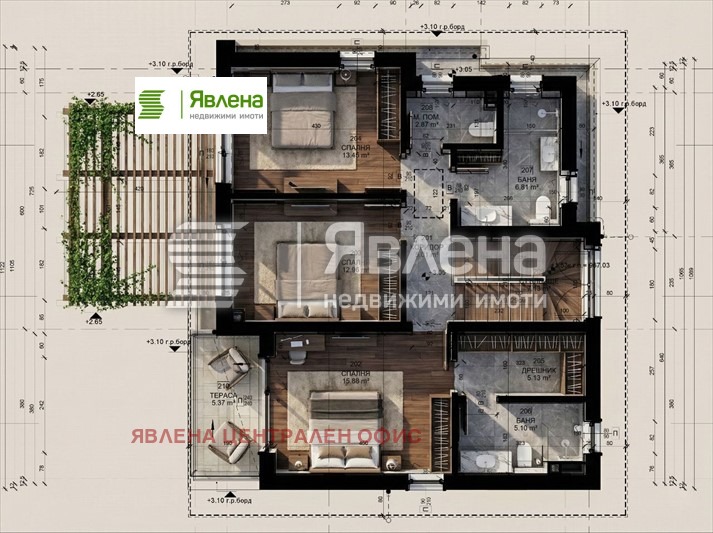 Продава КЪЩА, с. Боснек, област Перник, снимка 3 - Къщи - 53788342
