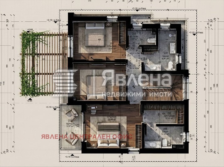 Продава КЪЩА, с. Боснек, област Перник, снимка 3 - Къщи - 53788342