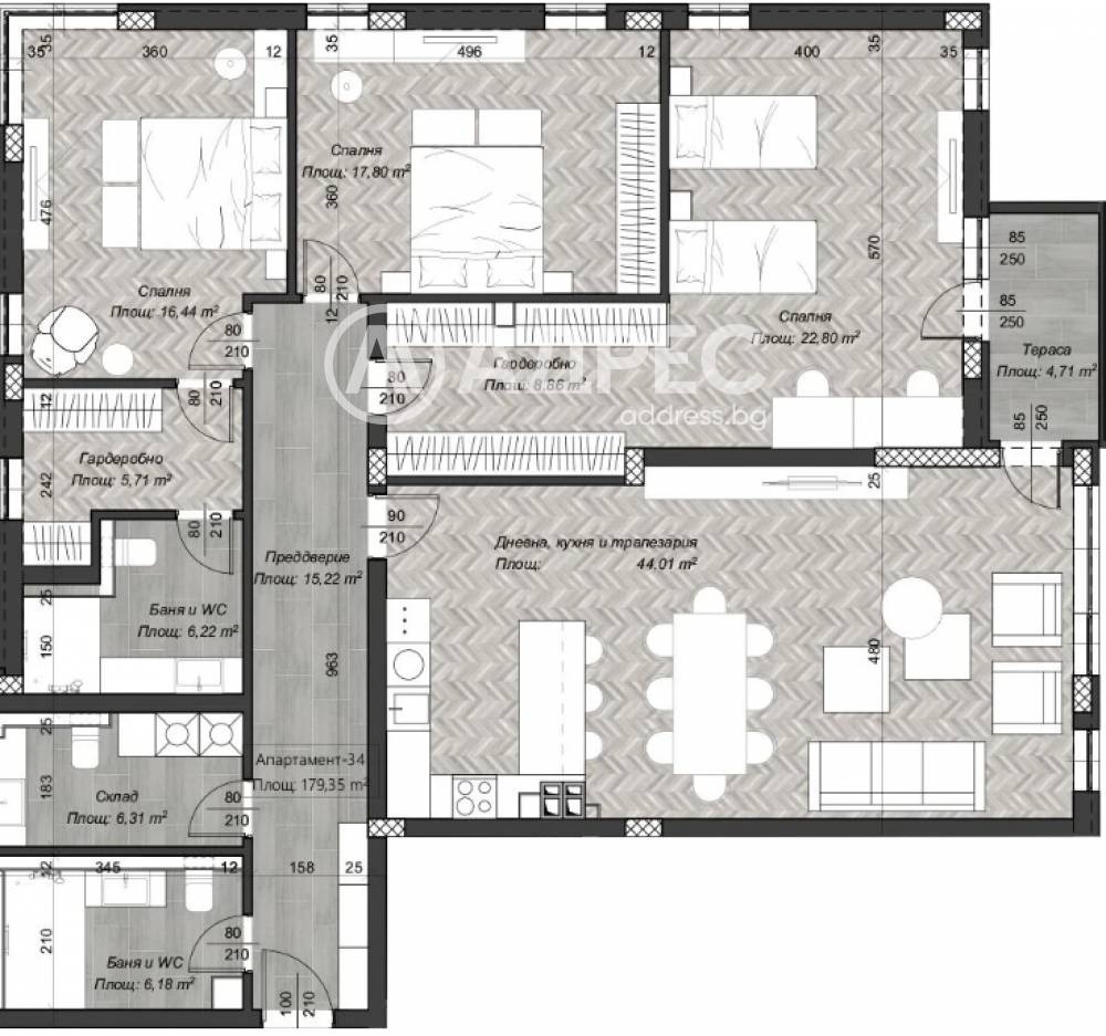 Продава МНОГОСТАЕН, гр. София, Център, снимка 2 - Апартаменти - 55145897