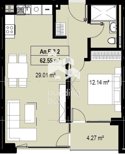 Продава 2-СТАЕН, гр. София, Младост 4, снимка 6 - Апартаменти - 54276596