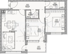 2 Schlafzimmer m-t Ptschelina, Warna 7