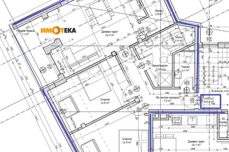 Продаја  2 спаваће собе Варна , Лјатно кино Тракија , 125 м2 | 65679502 - слика [2]