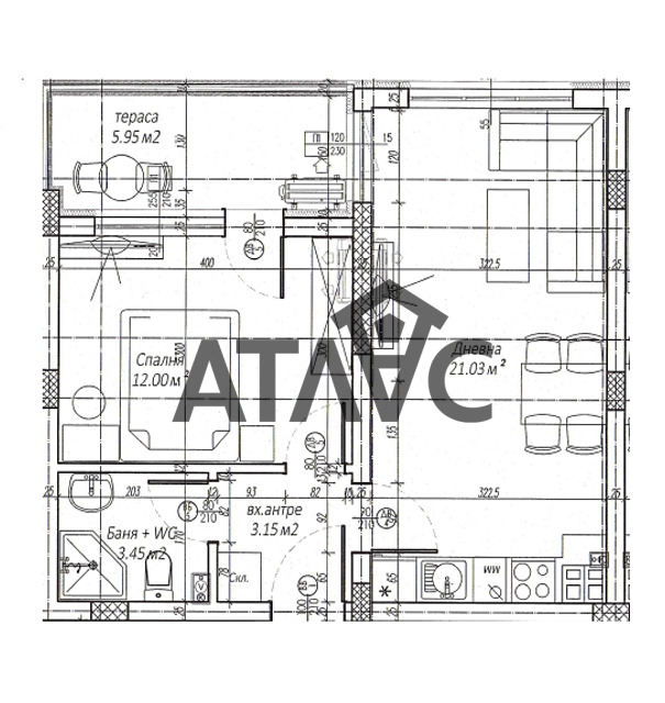 Продава 2-СТАЕН, гр. Пловдив, Беломорски, снимка 2 - Aпартаменти - 47691717