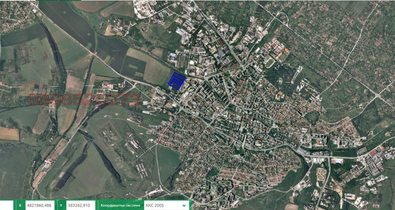 Продава ПАРЦЕЛ, гр. Разград, Промишлена зона - Запад, снимка 3 - Парцели - 52999603